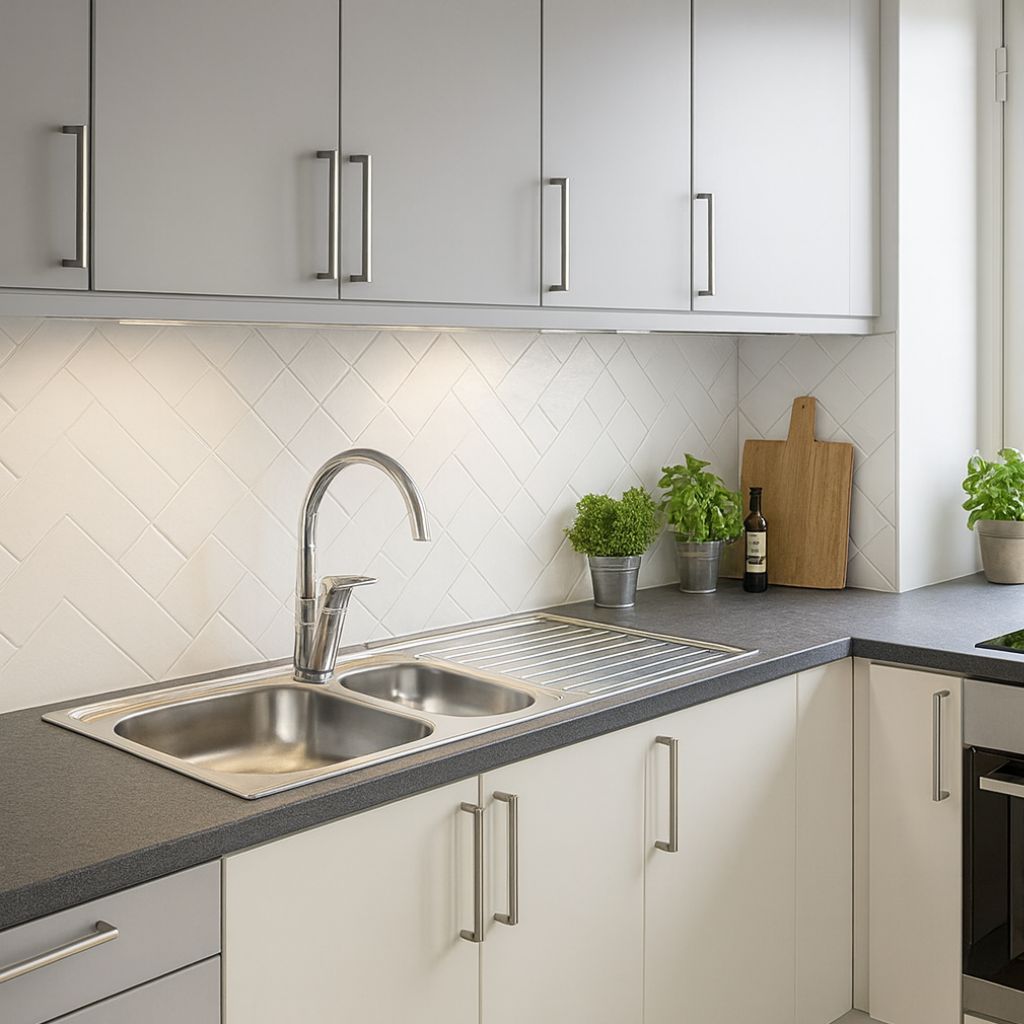 Dubbele Spoelbak 100x50cm RVS – 1.5 Bak – Luxe & Eenvoudige Montage | SOYSALS®