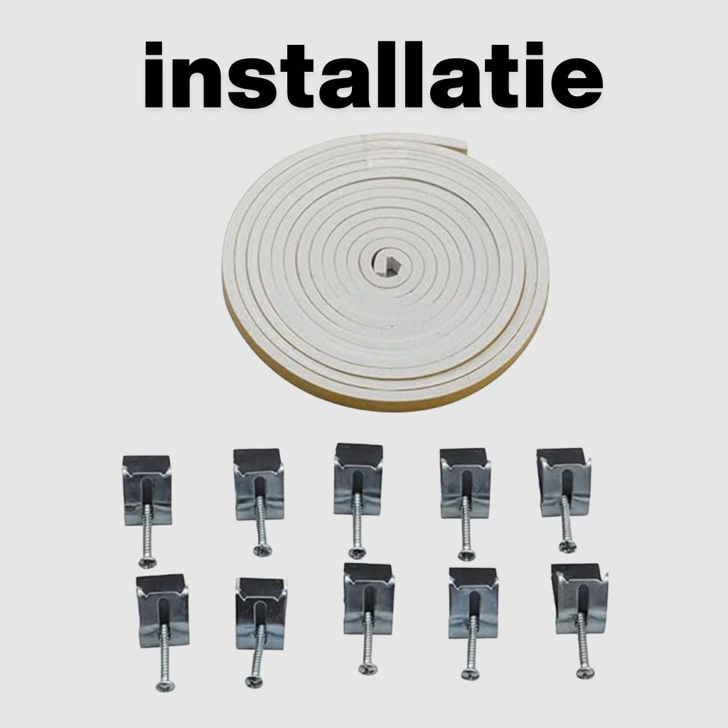spoelbak keuken 40 x 50 cm RVS – Inclusief Montagepakket